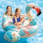 Plută-saltea gonflabilă “Flamingo tropical” 57559 - imagine 2