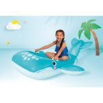 Plută-saltea gonflabilă „Balena Albastră” cu mânere 57567 - imagine 3