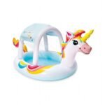 Piscină gonflabilă pentru copii cu baldachin „Unicorn” 58435
