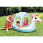 Piscină gonflabilă pentru copii cu baldachin „Unicorn” 58435 - imagine 2