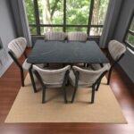 Set masă cu 6 scaune: SEM002 - imagine 2