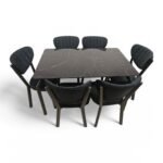 Set masă cu 6 scaune: SEM003