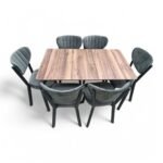 Set masă cu 6 scaune: SEM008