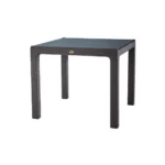 Masa Rattan cu sticla - imagine 3