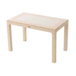 Masa Rattan cu sticla - imagine 4