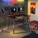 Masa birou Tuyan Gamer cu suport monitor - imagine 3