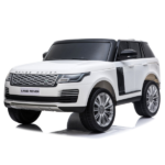 Masinuta electrica LAND ROVER RANGE ROVER, 24V7AH, motor 240Wx2, roți EVA, scaune din piele 8130030-2ARwhite