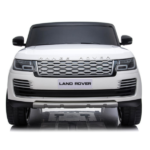 Masinuta electrica LAND ROVER RANGE ROVER, 24V7AH, motor 240Wx2, roți EVA, scaune din piele 8130030-2ARwhite - imagine 4