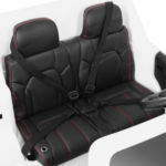 Masinuta electrica LEXUS LX570, 12V7AH, motor 35Wx2, roți EVA, scaune din piele 8130025-2Rwhite - imagine 8