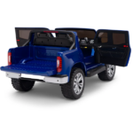 Masinuta electrica MERCEDES X-CLASS, 12V7Ah, motor 45Wx2, roți EVA, scaune din piele 8610019-2Rblue - imagine 4