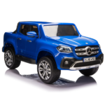 Masinuta electrica MERCEDES X-CLASS, 12V7Ah, motor 45Wx2, roți EVA, scaune din piele 8610019-2Rblue - imagine 7