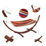 Hamac cu suport din lemn NEW YORK - imagine 2