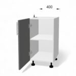 Dulap de bază FOX 400mm - imagine 3