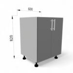 Dulap de bază FOX 600mm