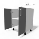 Dulap de bază FOX 600mm - imagine 4