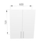 Dulap superior FOX sus 600 mm - imagine 3