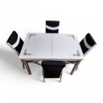 Set masă extensibilă cu 4 scaune: D4006