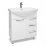 Dulap baie DELFIN 75 cu 3 sertare