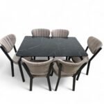 Set masă cu 6 scaune: SEM002
