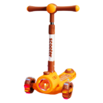 Trotinetă pliabilă cu trei roți, lumini LED și muzică BW2023 - imagine 6