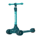 Trotinetă pentru copii cu trei roți, lumini LED și muzică BW603 - imagine 4