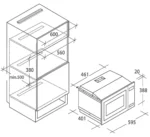 Cuptor cu microunde Candy MICG25GDFN - imagine 5