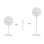Ventilator JEC LFSY-4003, Alb - imagine 3