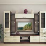 Perete living X-7 (TV-1,2m) 2,6m