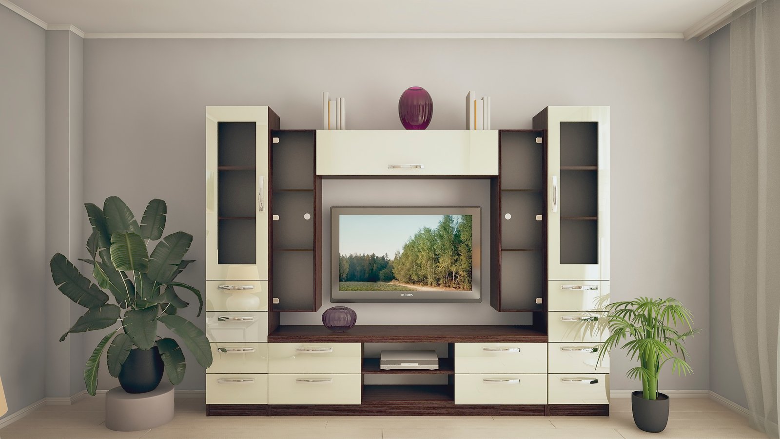 h-7-26m-m.jpg Perete living X-7 (TV-1,2m) 2,6m - imagine 1