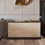 Comodă K-120 (3 sertare)