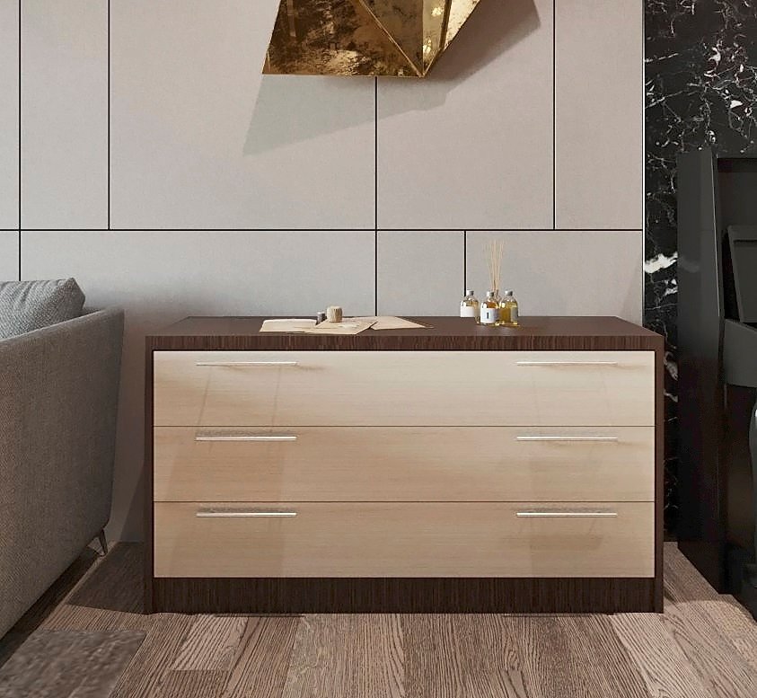 k-120-3-venge-1-1.jpg Comodă K-120 (3 sertare) - imagine 1