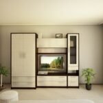 Mobilier perete „Lora 2” (TV-1m) 2.4m