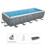 Bestway Piscină Power Steel 5612BBW