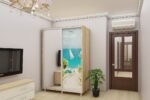 Dulap glisant D-200 (2.0m) Imprimare foto 1/2 (usa) - imagine 4