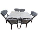 Set masă cu 6 scaune: MDF 701