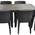 Set masa rattan 90x150