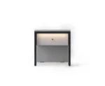 Noptiera Clay cu iluminare set 2 buc. - imagine 2