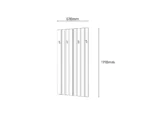 Cuier pentru hol modular BASIC - imagine 5