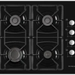 Plită incorporabilă cu gaz Zanetti Eco 1140 Black
